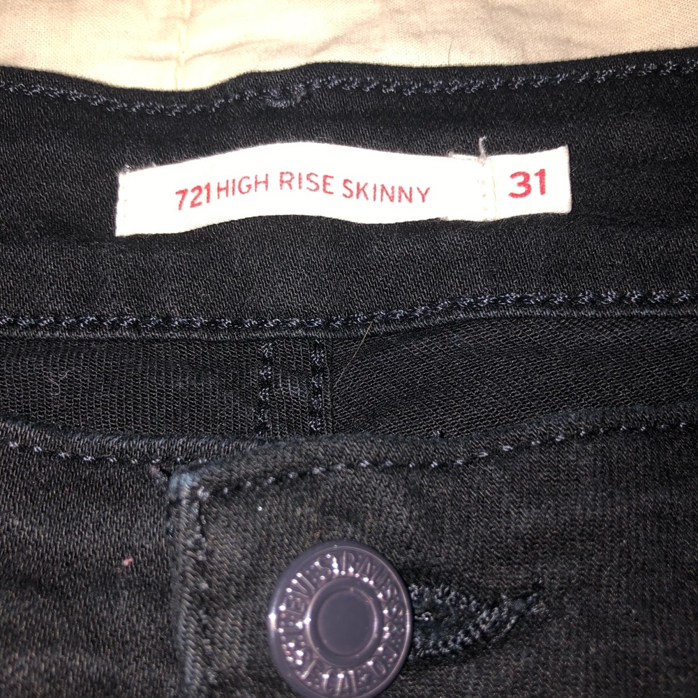 Levi’s 721 high rise skinny jeans long